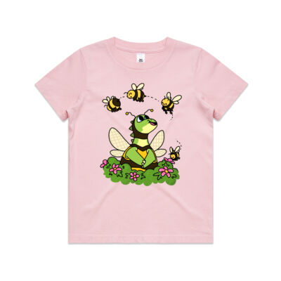 Scarlet Loves Bees - AS Colour Kids Youth T shirt Thumbnail