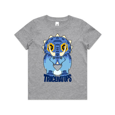 Triceratops - AS Colour Kids Youth T shirt Thumbnail
