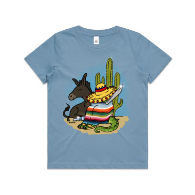 Siesta Time - AS Colour Kids Youth T shirt Thumbnail